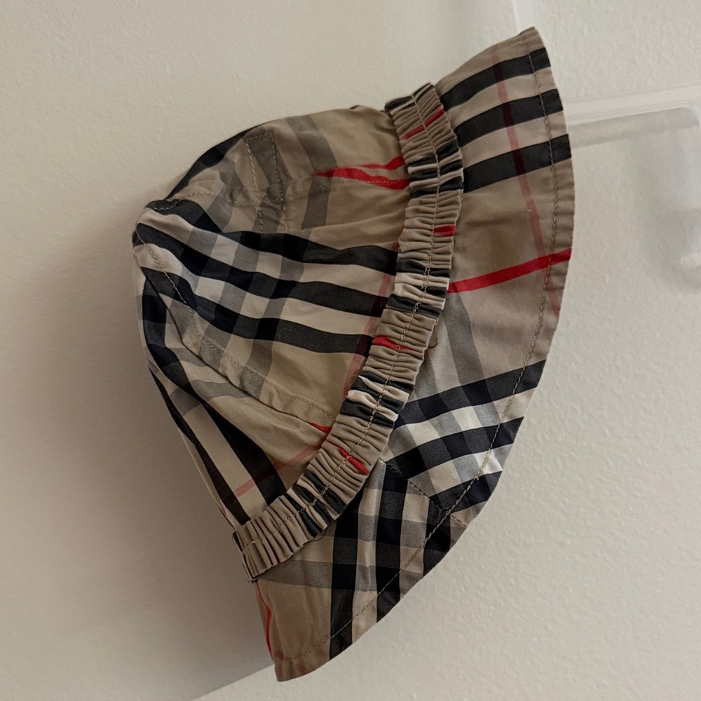 Burberry Plaid Bucket Hat